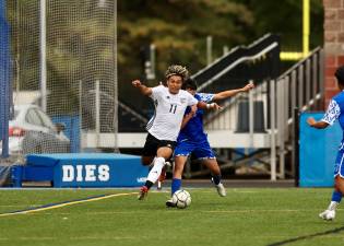 Francisco Cordova De Alba #11, scored two goals against the Middies.