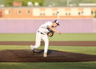 Braedon Burke picked up the victory allowing 2 hits and striking out 10