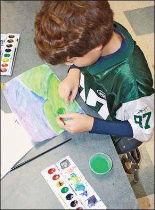 The artists of the M-W School District prepare for annual art show