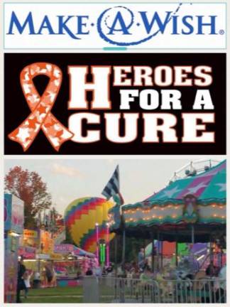 “Heroes for a Cure,” the sixth annual carnival and fall festival, will be held Sept. 6 to 8 at Museum Village in Monroe.