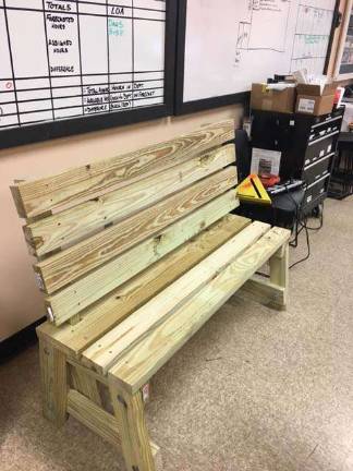 Pablo Quinones also is working with Home Depot on Buddy Benches, which he said &#xfe;&#xc4;&#xfa;are designed to teach empathy, stop bullying, and to let kids know that it&#xfe;&#xc4;&#xf4;s okay to ask for help.&#xfe;&#xc4;&#xf9; Five benches will be donated this spring to all Monroe-Woodbury elementary schools.