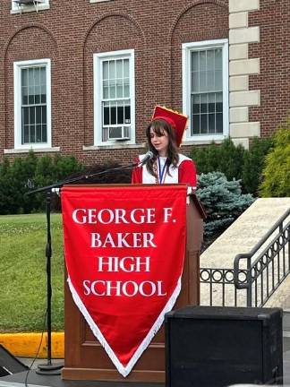 George F. Baker High School held its commencement ceremony on June 25.