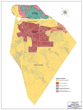 The Town of North Monroe would be located north of the Quickway.
