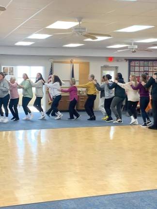 Lunch and dancing served up at Senior Center by MW Athletic Club