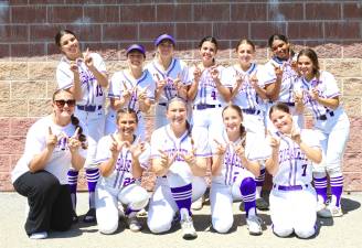 The Crusaders celebrate their victory.