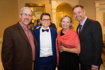 From left, Beautiful People Board Chairman Peter Ladka, Executive Director Mary Williams, past Executive Director Jan Brunkhorst and Board Vice President Jeremy Havens.