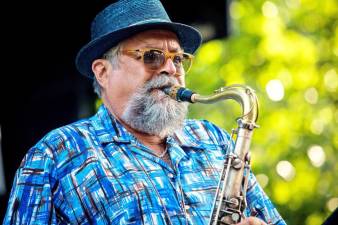 Acclaimed saxophonist Joe Lovano will be the guest artist at this year’s Hudson Valley Jazz Festival. Provided photo.