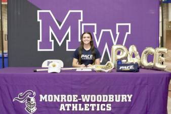 Colleen Gilligan will attend Pace University next year.