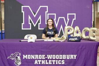 Colleen Gilligan will attend Pace University next year.