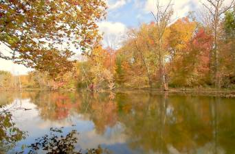 Photographer William Dimmit captured this image of the Ramapo River winding its way through Tuxedo one afternoon last week.