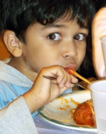 $6,000 worth of spaghetti and one more OM fund raiser this Sunday