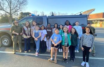 Forest rangers visit local Girl Scouts