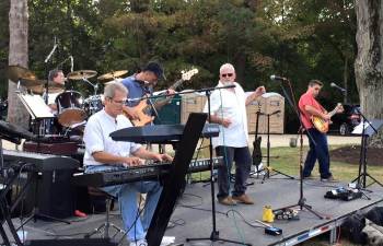 Tangent performs at Pennings 40th Anniversary Party this weekend.