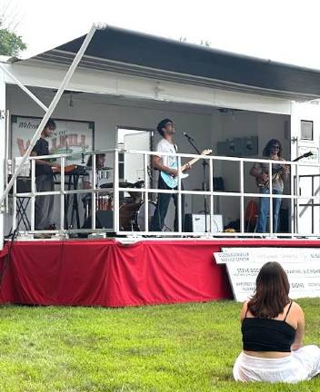 A musician performs at a recent OC Live! event.