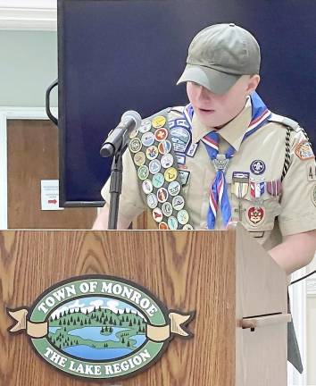 Purposeful planting, building and research brings Monroe teen Eagle Scout rank