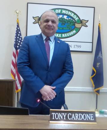 Tony Cardone, Town of Monroe supervisor