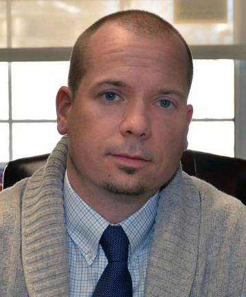 Photos provided Jason Schrammel is officially the Tuxedo School District's new K-12 principal for George Grant Mason School and George F. Baker High School.