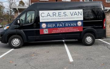 Congressman Pat Ryan’s (D-18) Constituent Advocacy Resources Empowerment Services (C.A.R.E.S.) van.