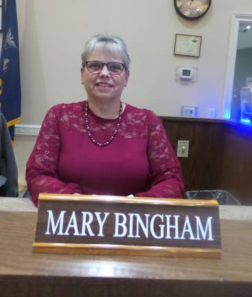 Mary Bingham, Town of Monroe council member
