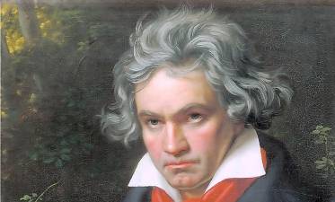 The New York Philharmonic will play Beethoven’s Septet, a rich combination of strings and wind instruments and one of the mainstays of the chamber music repertoire, o Sunday afternoon, May 23, at the Hudson Sports Complex, the multi-sports facility located in Wickham Woods. This image of Ludwig Von Beethoven is from Wikepedia.org.