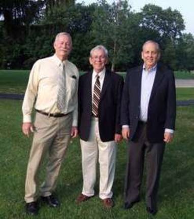 Photo provided by James Nelson Pictured from left to right at the Birchwood Restaurant in June 2012 are: Jim Rogers, Charlie Finnerty and Morton Marshak.