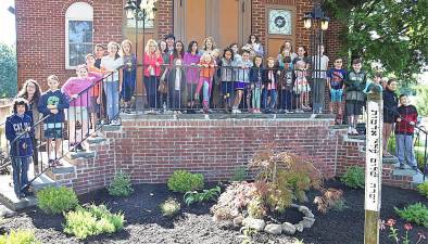 Temple Beth Shalom offers religious education for children and families throughout Orange County and is excited to share the Hebrew Summer Splash program. Pictured here is a file photo Hebrew school children in front of the temple.