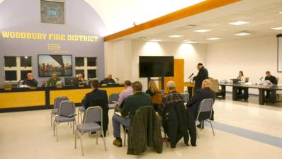 The February 21 Woodbury Planning Board meeting.