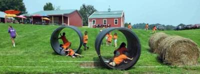 Summer campers during an adventure at the Wright Family Farm. Photos provided by the Town of Monroe.