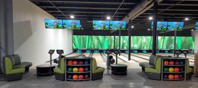The upgraded Castle Fun Center features a 12-lane bowling alley.