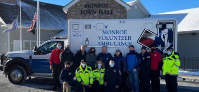 New ambulance with 360-degree sight lines arrives in Monroe