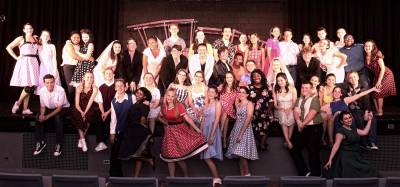 The cast of Souza’s recent summer musical, All Shook Up.