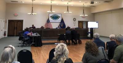 The planning board meeting where Preserve Monroe appeared featured a discussion of the Rye Hill Preserve between the planning board and Jeffrey D. Buss, attorney for SunBrook Partners.