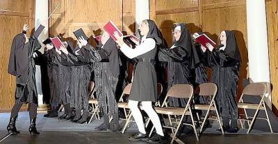 Drama Geek Studios in Newton, N.J., will livestream the theater adaptation of the classic comedy film Sister Act: The Divine Musical, the weekend of April 9. Provided photo.