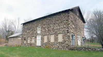 The Stone Barn at Faber Farmhouse was constructed circa 1933 and is located at 105 - 109 Berry Road in the Town of Monroe. Photos provided by the Town of Monroe.