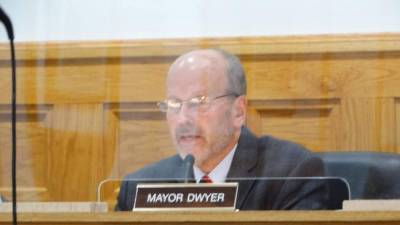 Village of Monroe Mayor Neil Dwyer