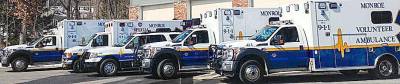 Monroe Volunteer Ambulance Corps emergency calls incident summary for Nov. 6 to Nov. 12