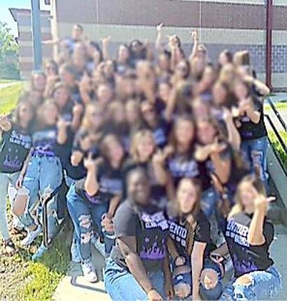 The Photo News deliberately blurred the students’ faces to show what they did - or did not do - rather than specifically identify any of them.