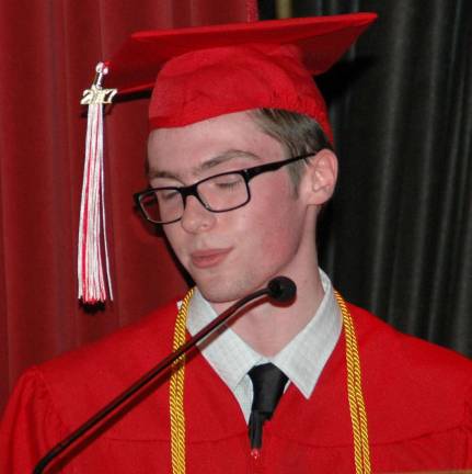 Salutatorian Jeremy Joseph Louis Dedel
