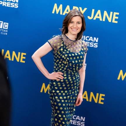 Susan Pourfar performs on Broadway in Amy Herzog’s “Mary Jane.”