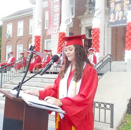 Valedictorian Madison Corine Spivak