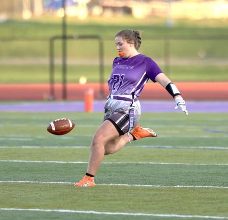 Two-way player Eftalia Maikisch received All-State Honorable Mention honors this year.