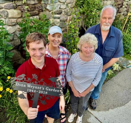 The Woodbury Historical Society invites the public to join them on Saturday, July 25, from 11 a.m. to 1 p.m. for a dedication of a Dona Weyant Memorial Garden at the historic Rushmore Memorial Library Building.