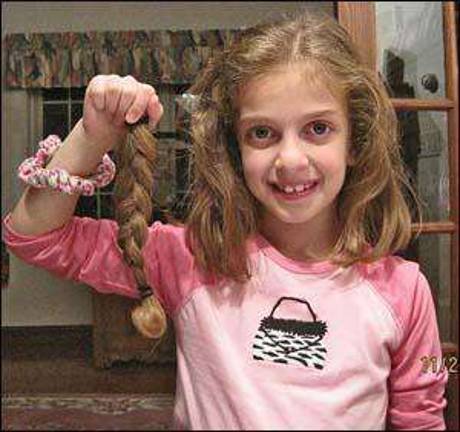 Locks of Love donation