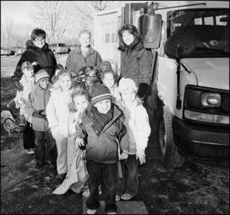 Monroe-Woodbury school buses of the month for December