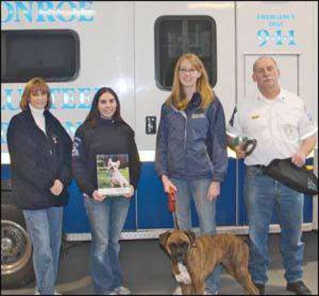 Company donates pet oxygen masks to Monroe Volunteer Ambulance Corps