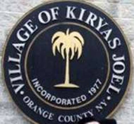 This is the logo for the Village of Kiryas Joel.