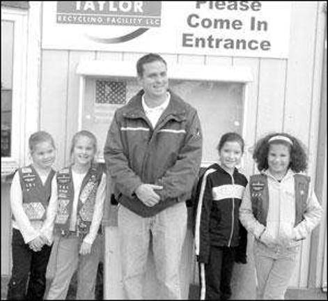 The greening of Brownie Troop 181