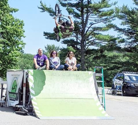 BMX Bike field day entertainment.