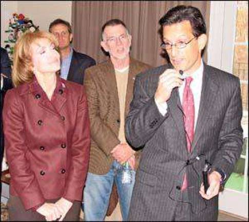Celebrity politicians spotted locally