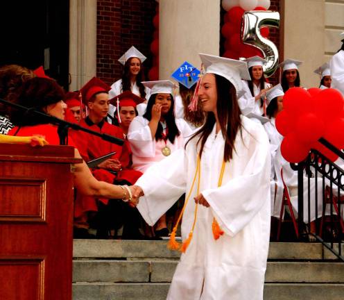 The last diploma.